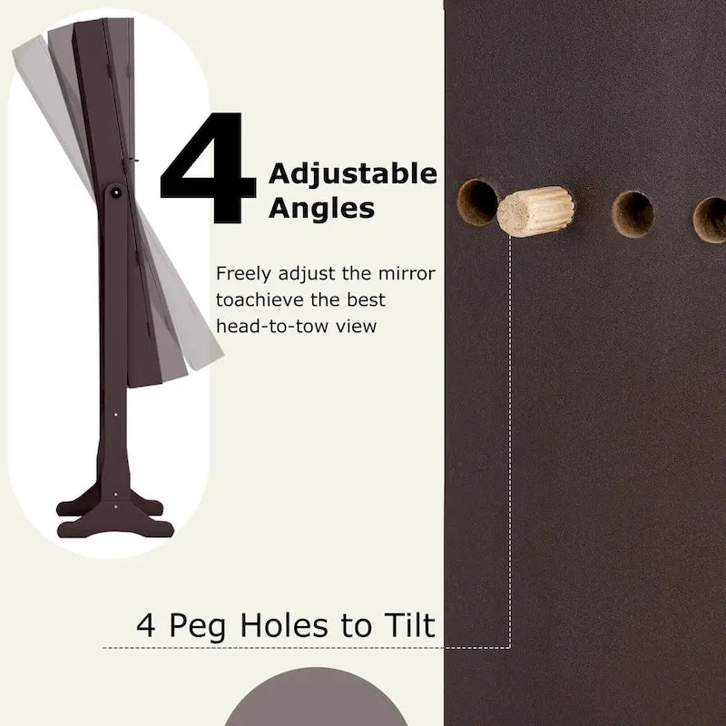 Lockable Mirrored Jewelry Cabinet Armoire Organizer Storage - See Details