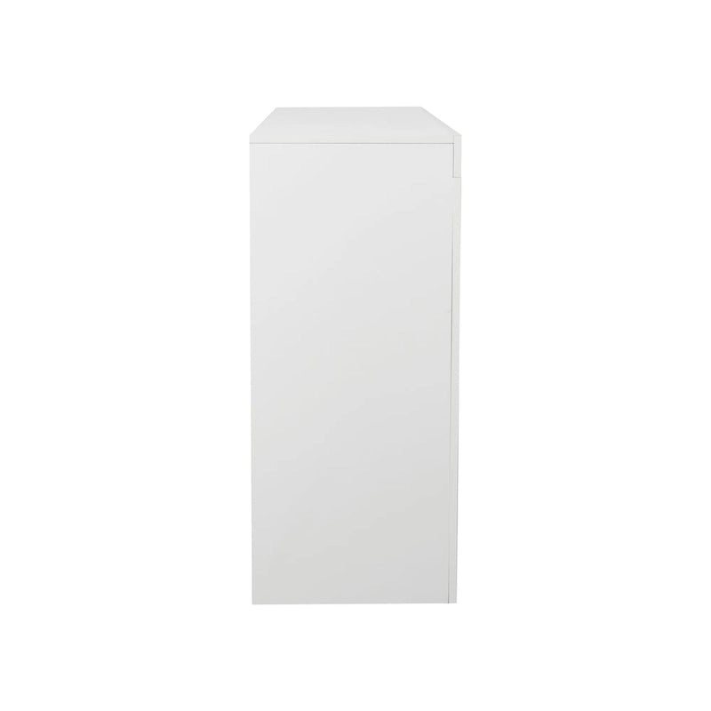 Sideboard Storage Cabinet High Gloss with LED Light