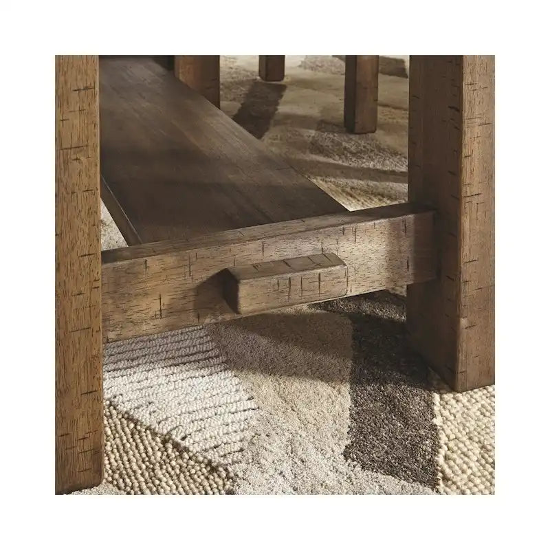 Counter Height Extension Table - Grayish Brown - 36 W x 86 D x 36 H