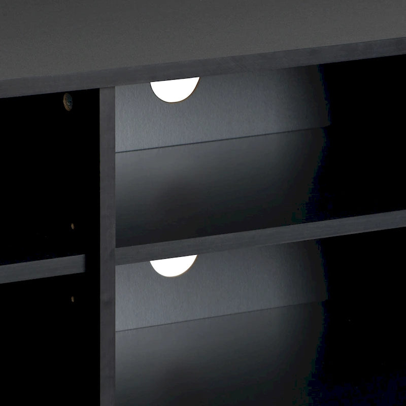 Low Profile Modern TV Stand, for TV's up to 85