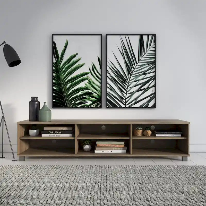 Low Profile Modern TV Stand, for TV's up to 85