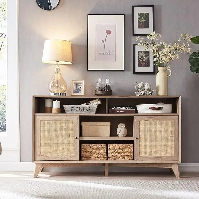 Mid Century Modern TV Stand, Highboy Entertainment Center, TV Console