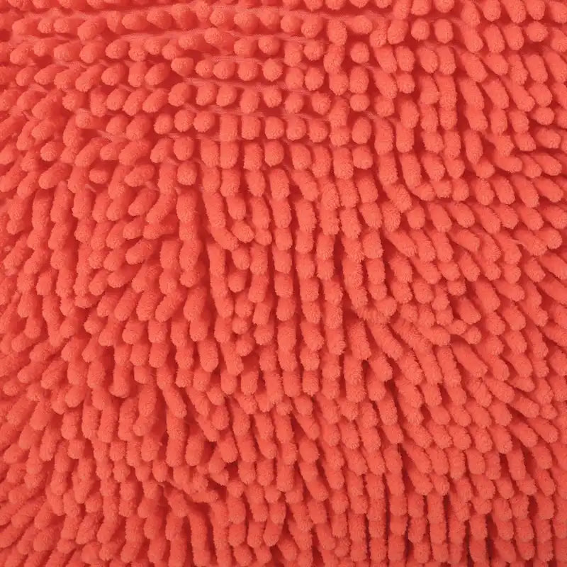 Modern Microfiber Chenille Pouf by