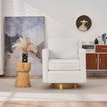 360 Degree Swivel Club Modern Accent Single Sofa Chair