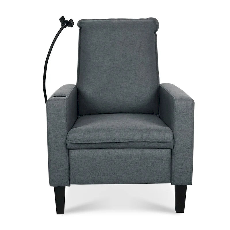 Recliner Chairs for Adults,Adjustable Recliner Sofa with Mobile Phone Holder & Cup Holder
