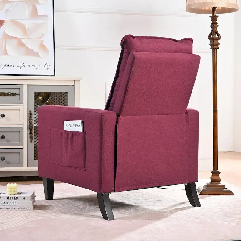 Recliner Chairs for Adults,Adjustable Recliner Sofa with Mobile Phone Holder & Cup Holder