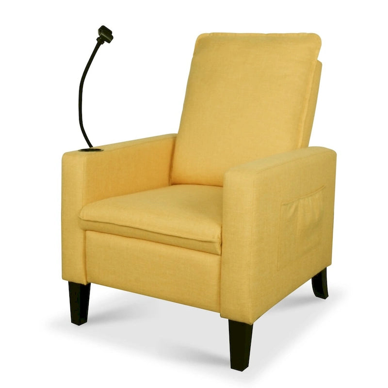 Recliner Chairs for Adults,Adjustable Recliner Sofa with Mobile Phone Holder & Cup Holder