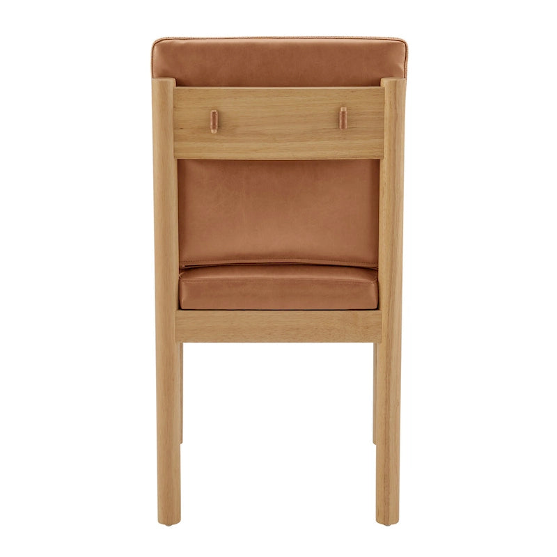 Faux Leather Dining Side Chair (Set of 2)